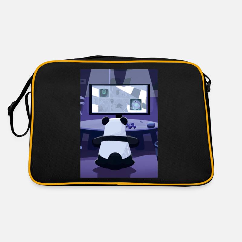 Spiel-Panda Retro Tasche