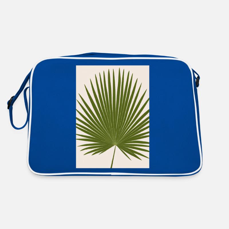 Fächerblatt Retro Tasche