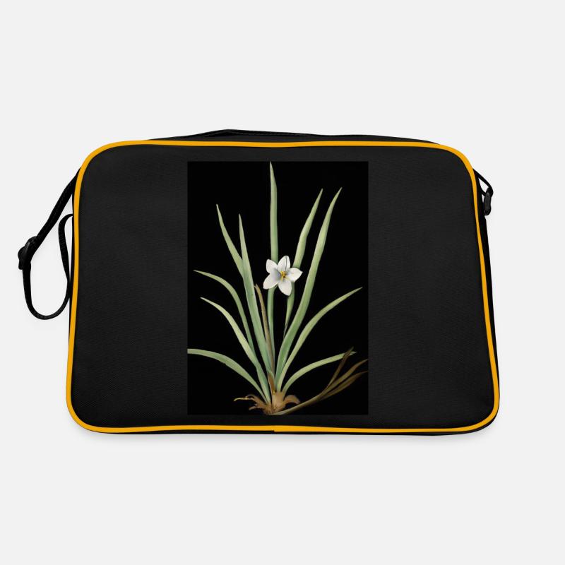 Frontlicht Blume Retro Tasche