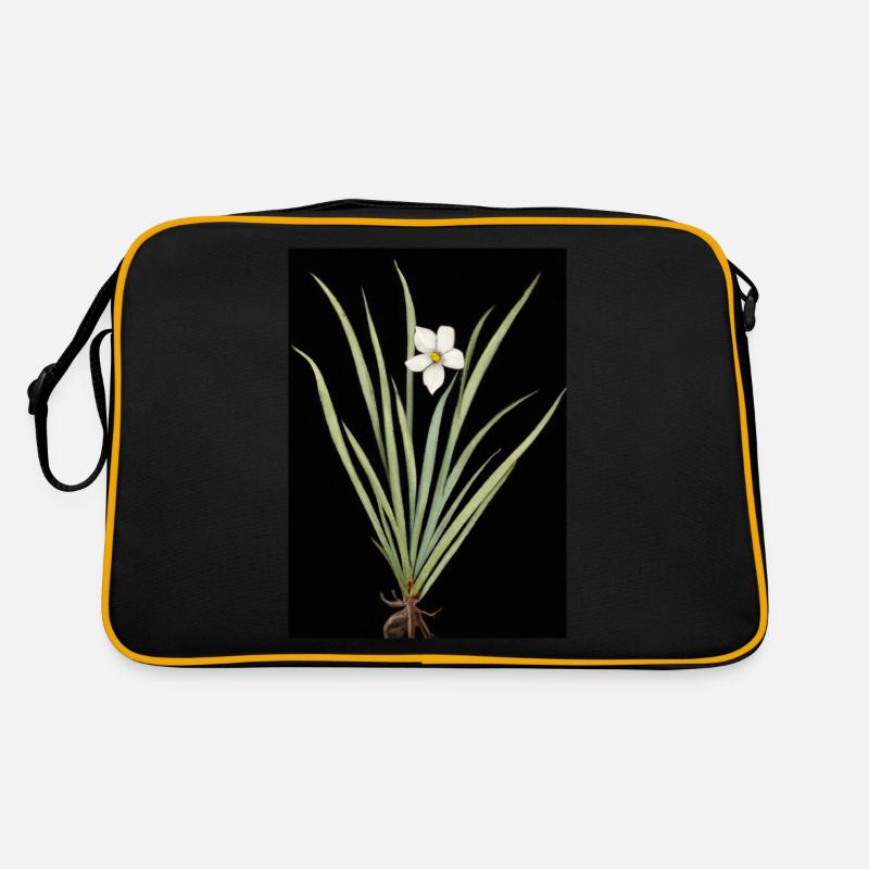 Frontlicht Blume Retro Tasche