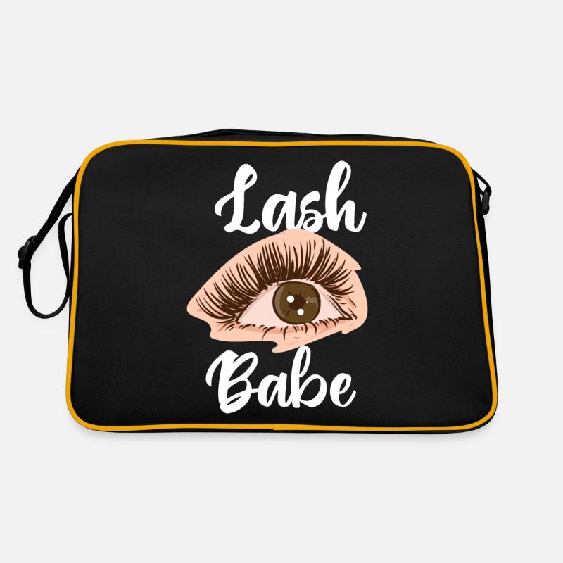 Wimpern-Babe Retro Tasche