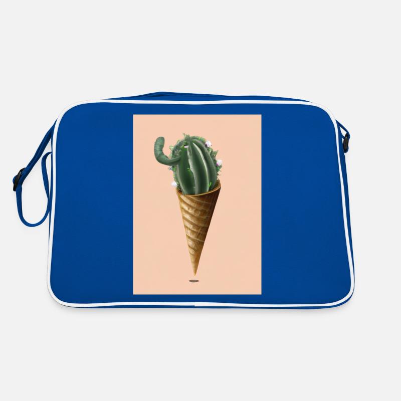 Kaktus-Eiscreme Retro Tasche