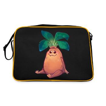 Allraunde Plush - Retro Bag - black/gold - Back
