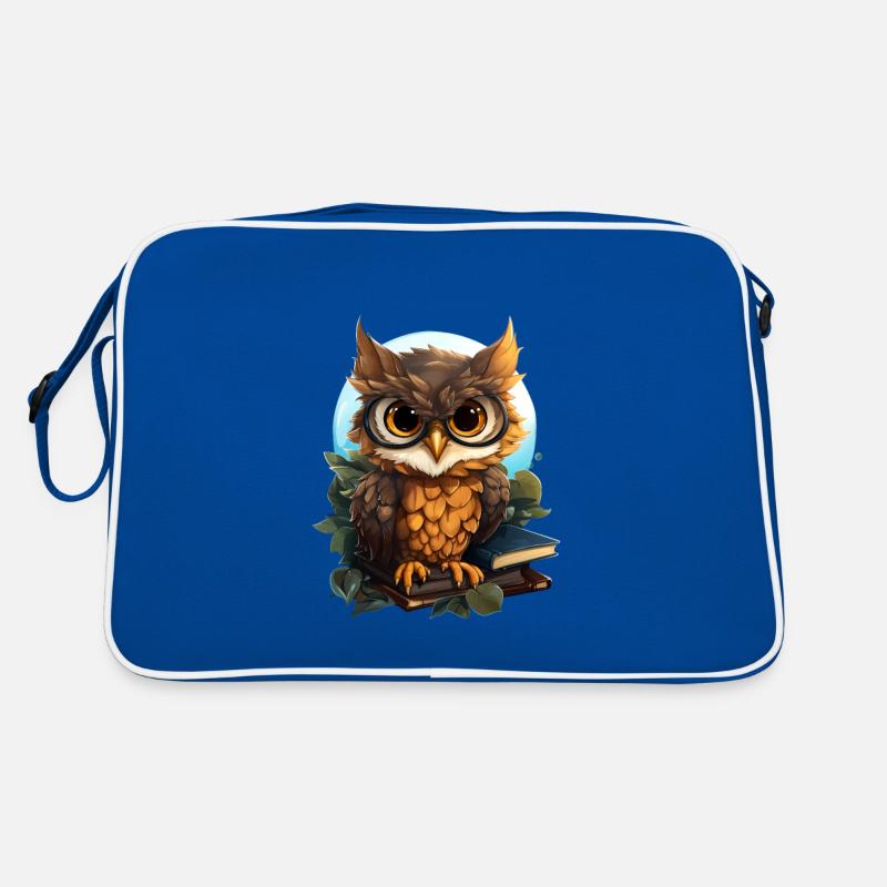 Eule Retro Tasche