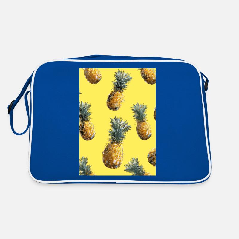 Ananas-Muster Retro Tasche