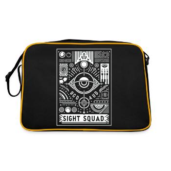 Sight Squad 7 - Retro Bag - black/gold - Back