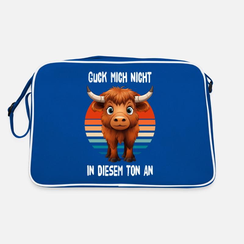Don't Look At Me In That Tone At Bison Retro Bag
