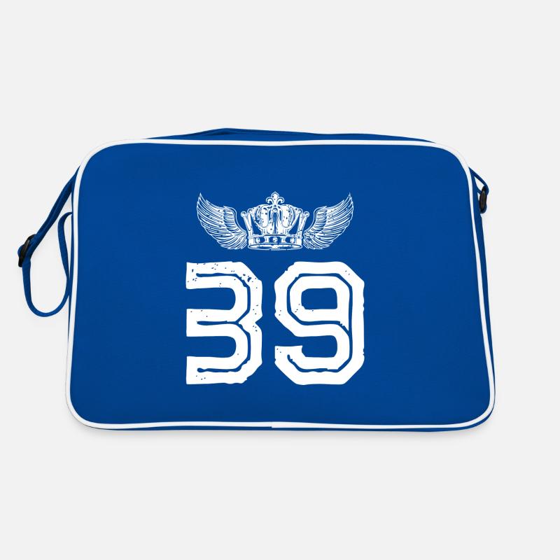 39 Couronne numérique Sac Retro
