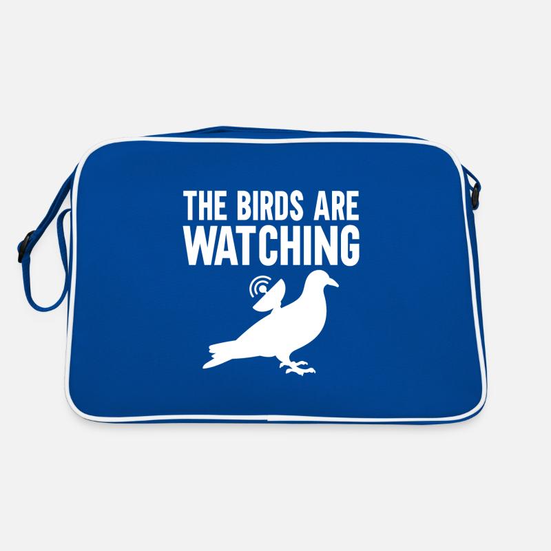Les oiseaux observent Sac Retro