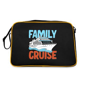 Family Cruise - Retro Bag - black/gold - Back
