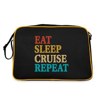 Family Cruise - Retro Bag - black/gold - Back