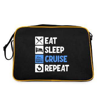 Family Cruise - Retro Bag - black/gold - Back