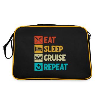Family Cruise - Retro Bag - black/gold - Back