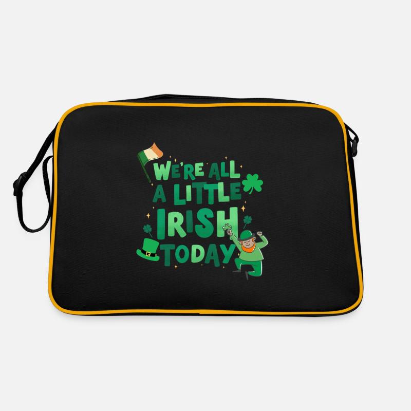 Happy St Patrick's Day. St. Patrick's Day! Retro Bag