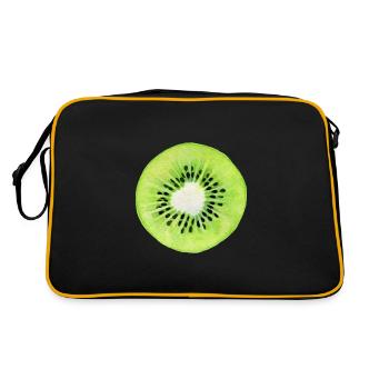Kiwi - Sac Retro - noir/or - Dos