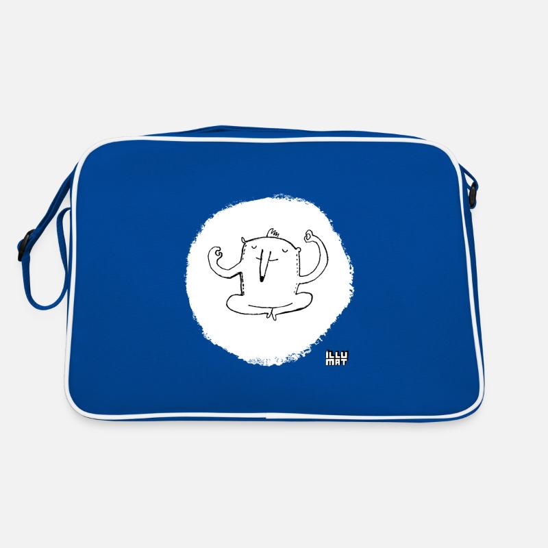 Ommmm black Retro Tasche