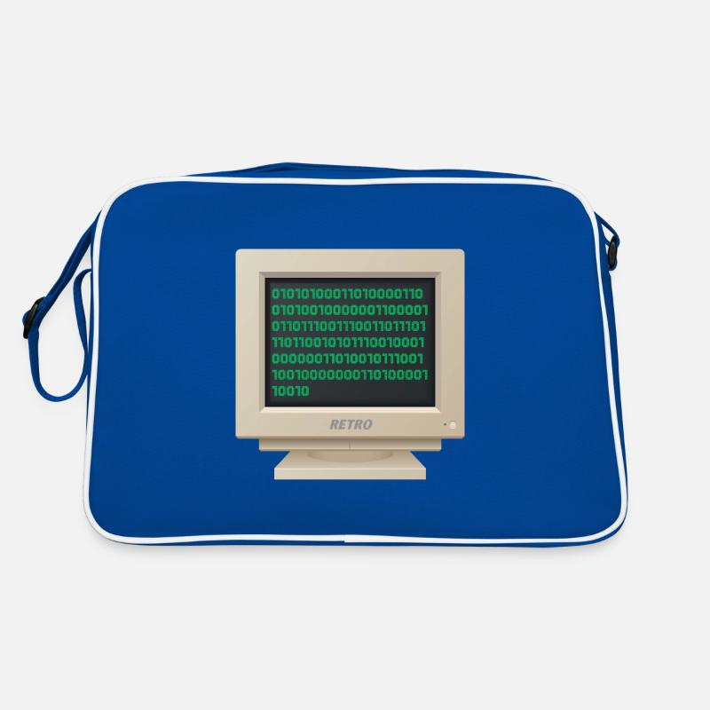 CRT - Binärer Code Retro Tasche