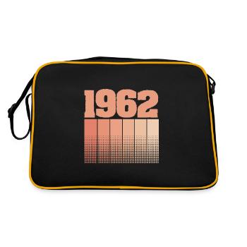 1962 - Sac Retro - noir/or - Dos