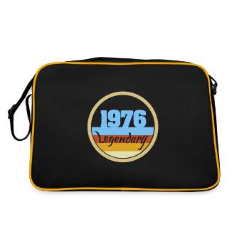 1976 1976 - Sac Retro - noir/or - Dos