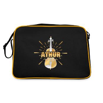 Violon Violon Violoniste Athur - Sac Retro - noir/or - Dos