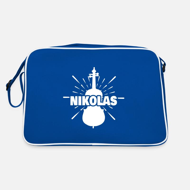Gift for Nikolas Retro Bag