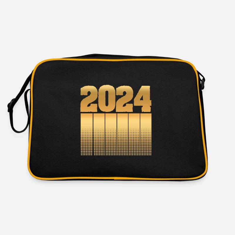 Geburtstag 2024 Retro Tasche