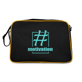 Trainer Trainer - Retro Tasche - Schwarz/Gold - Hinten