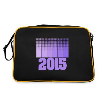 2015 - Retro Bag - black/gold - Back