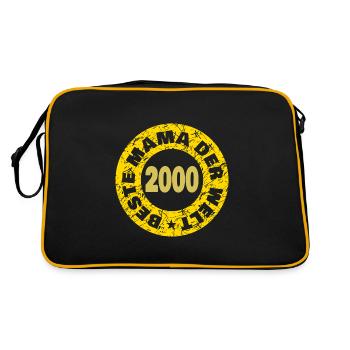 2000 2000 - Retro Bag - black/gold - Back