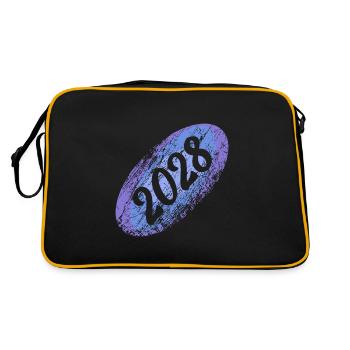 Recruit 2028 - Retro Bag - black/gold - Back