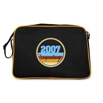 2007 - Sac Retro - noir/or - Dos