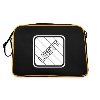 Lisett - Sac Retro - noir/or - Dos