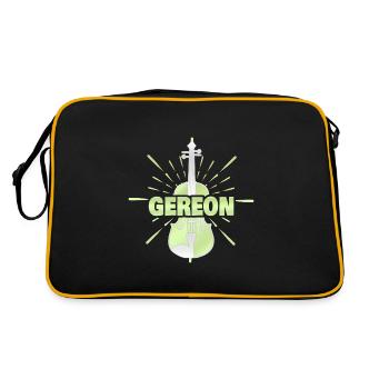 String instrument Gereon - Retro Bag - black/gold - Back