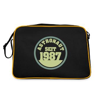 1987 - Sac Retro - noir/or - Dos