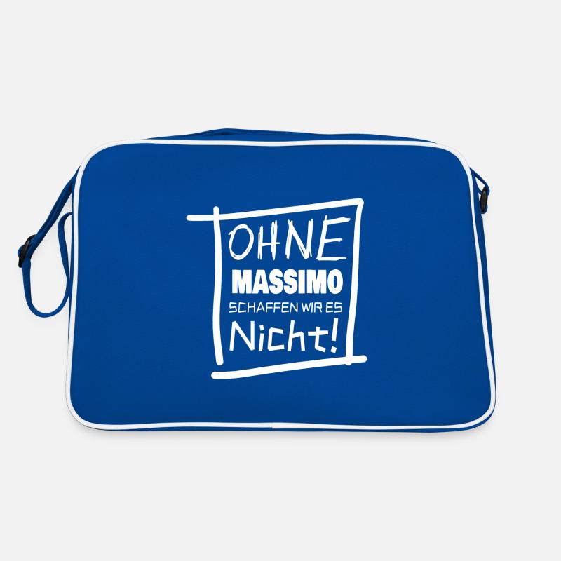 Massimo als Name Retro Tasche