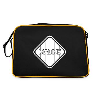 Fille Maline - Sac Retro - noir/or - Dos