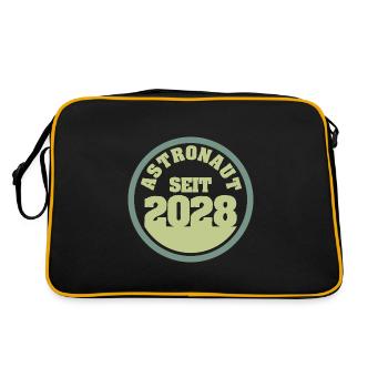 2028 - Sac Retro - noir/or - Dos