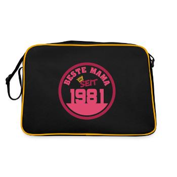 1981 1981 - Retro Bag - black/gold - Back