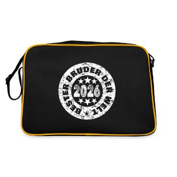 Siblings 2026 - Retro Bag - black/gold - Back