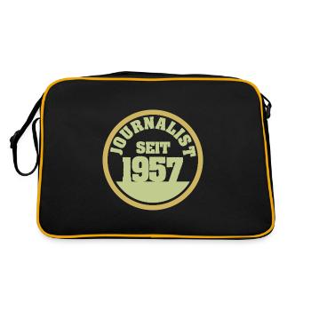1957 1957 - Retro Bag - black/gold - Back
