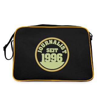 1996 - Retro Tasche - Schwarz/Gold - Hinten