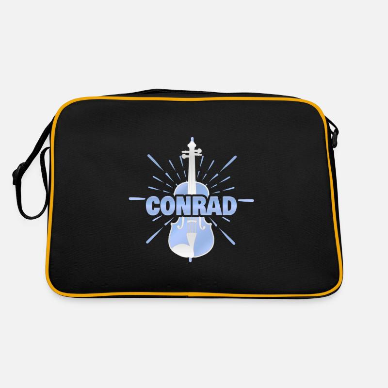 First name Conrad Retro Bag