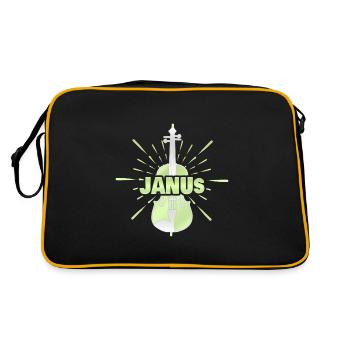 Janus as a string instrument - Retro Bag - black/gold - Back