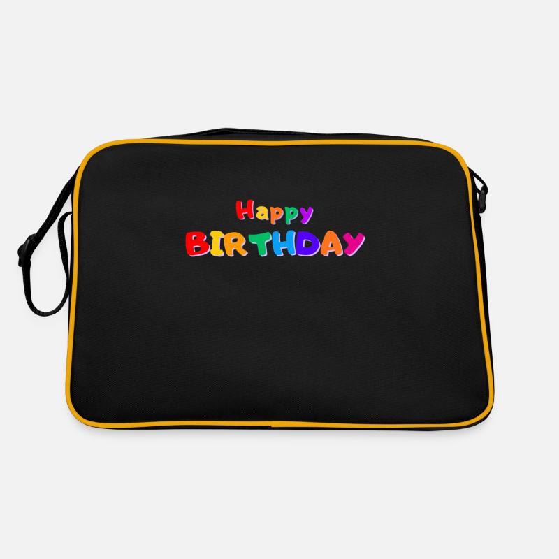 Bon anniversaire Sac Retro
