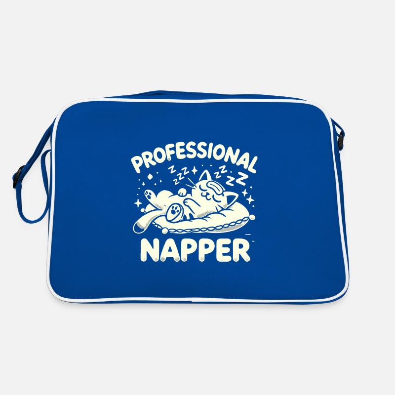 Professioneller Napper Retro Tasche