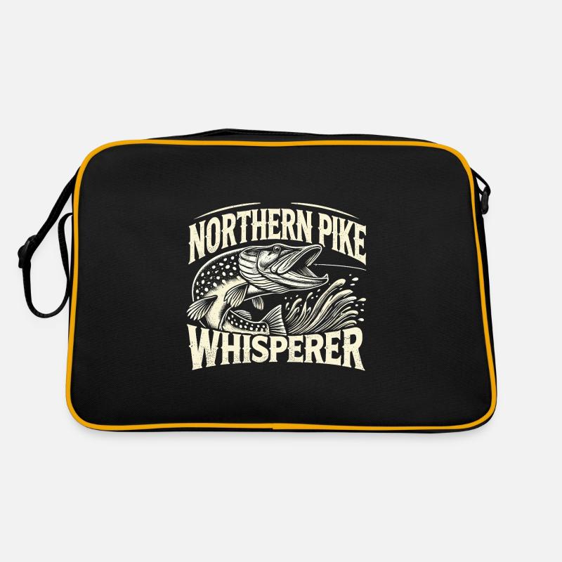 Der Hechtflüsterer Retro Tasche