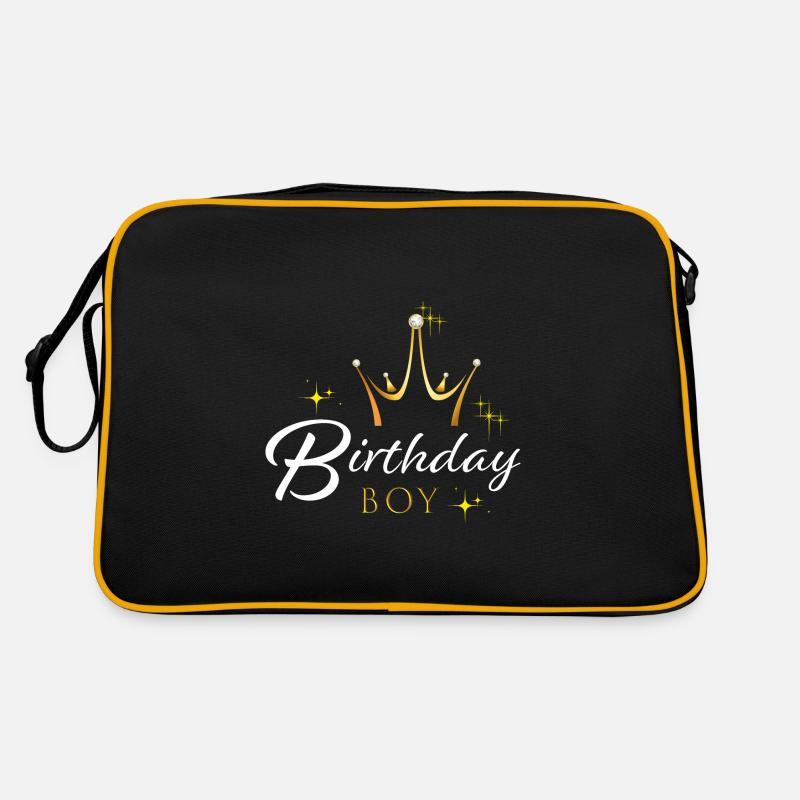 Garçon d'anniversaire Sac Retro