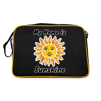 Paroles - Sac Retro - noir/or - Dos