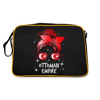 Empire ottoman - Sac Retro - noir/or - Dos