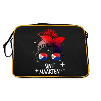 Sint Maarten - Sac Retro - noir/or - Dos